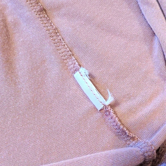 Mittoshop Mauve Top with Ruffled Sleeves- Women's Small - Picture 5 of 5